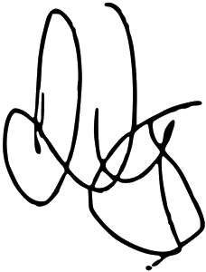 David Young signature